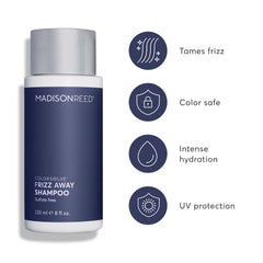 Madison Reed ColorSolve Frizz Control Shampoo pump for easy, controlled dispensing.
