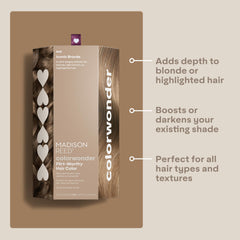 Madison Reed colorwonder protective hair cap ensures tidy, mess-free dye session.