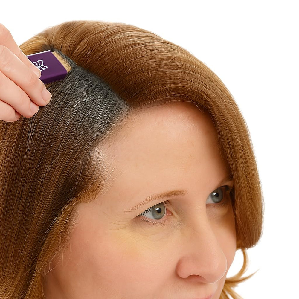 Madison Reed Hairline Building Powder creates a natural edge and density.