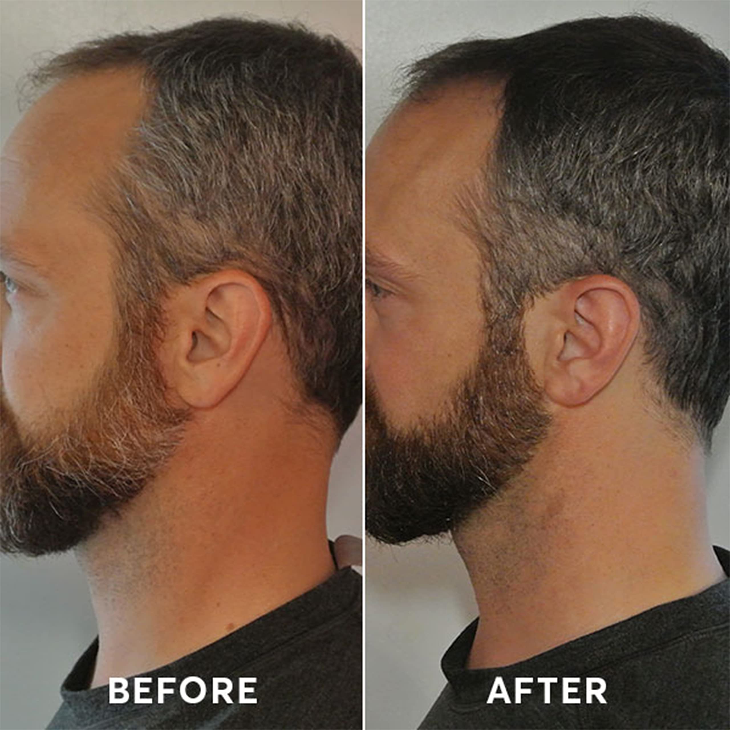 Scene of Madison Reed Mr Hair Color for Men Medium Brown with a groomed look