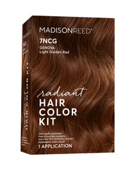 Madison Reed Radiant Color cream color bottle for 7NCG light golden copper.