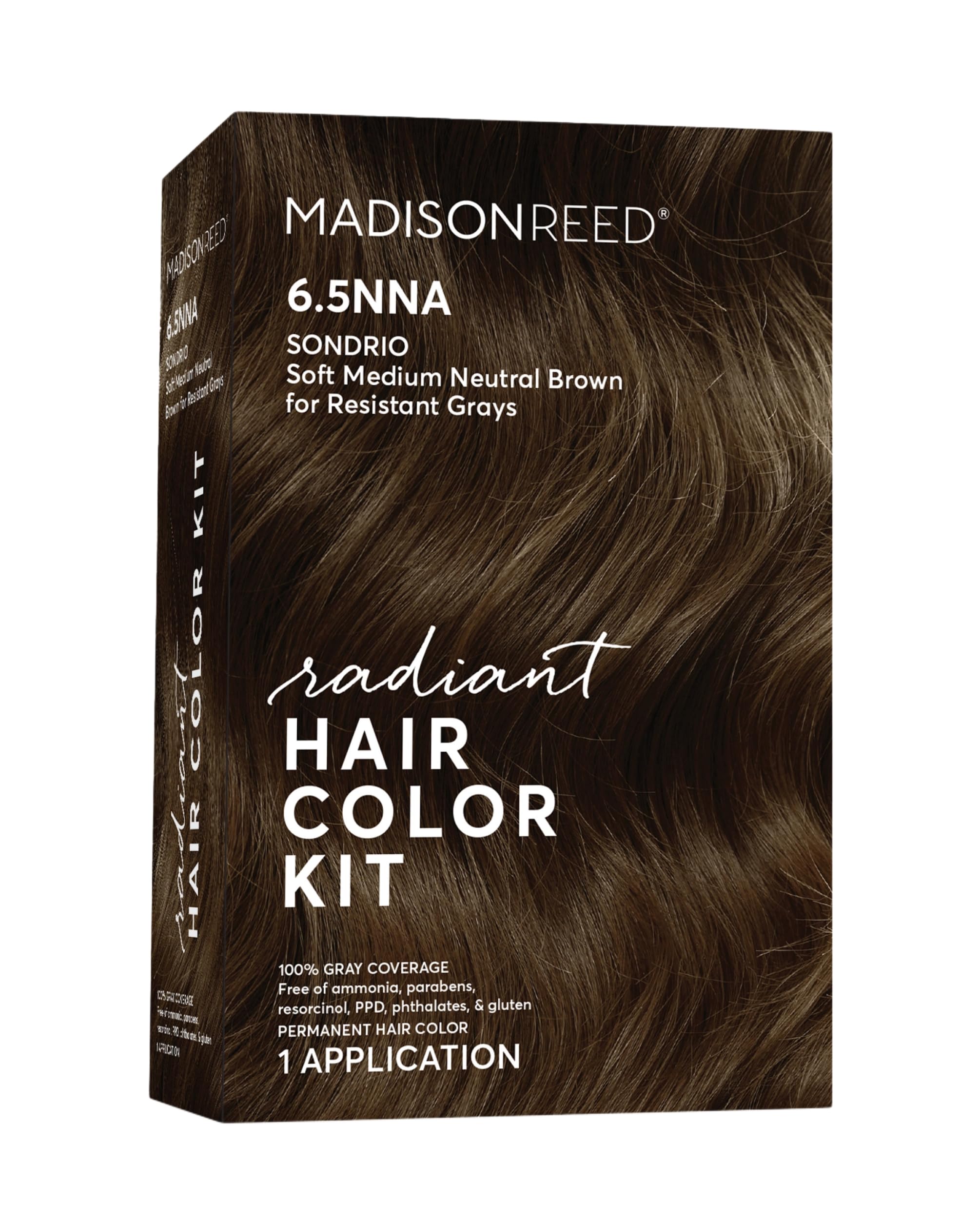 Madison Reed Radiant Color Kit 6.5NNA cream color for even gray coverage