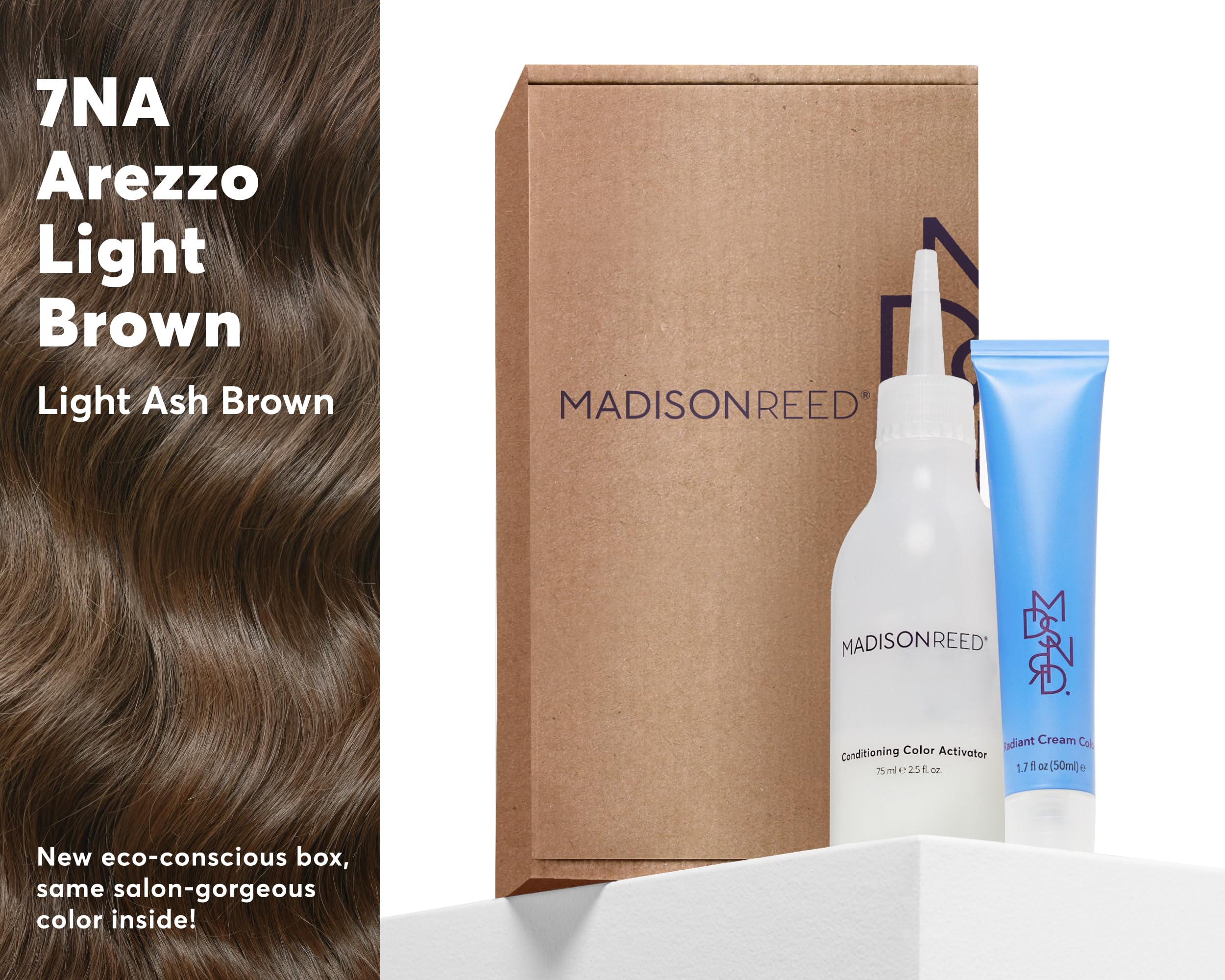 Madison Reed Radiant Color Kit activator bottle enabling even color development.