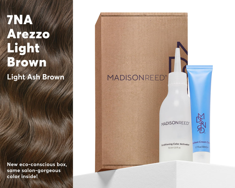 Madison Reed Radiant Color Kit activator bottle enabling even color development.