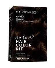 Madison Reed Radiant Color Kit Bolzano 4NMG packaging for at-home color application