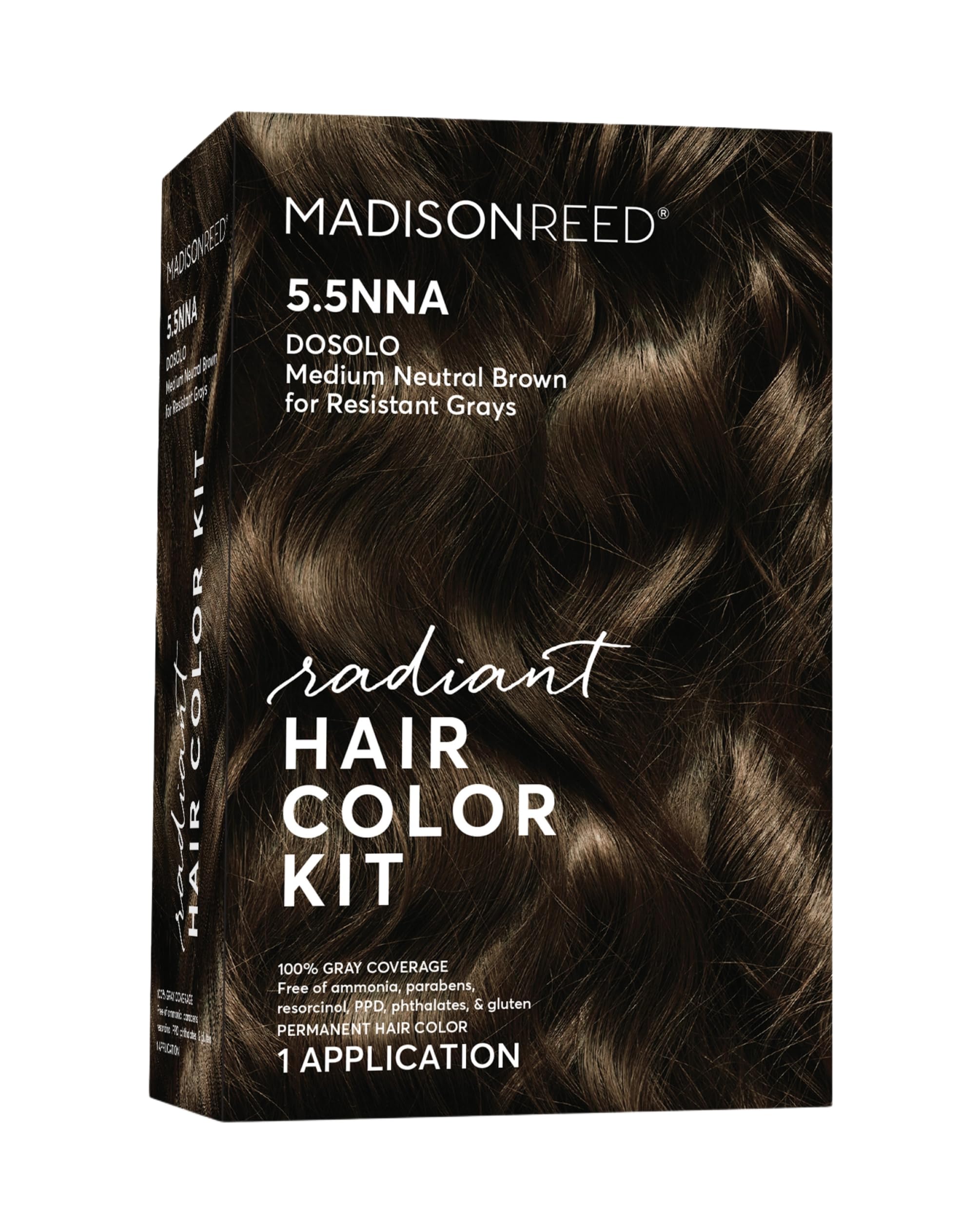 Madison Reed Radiant Color Kit bottle-cream for at-home color with 100% gray coverage.