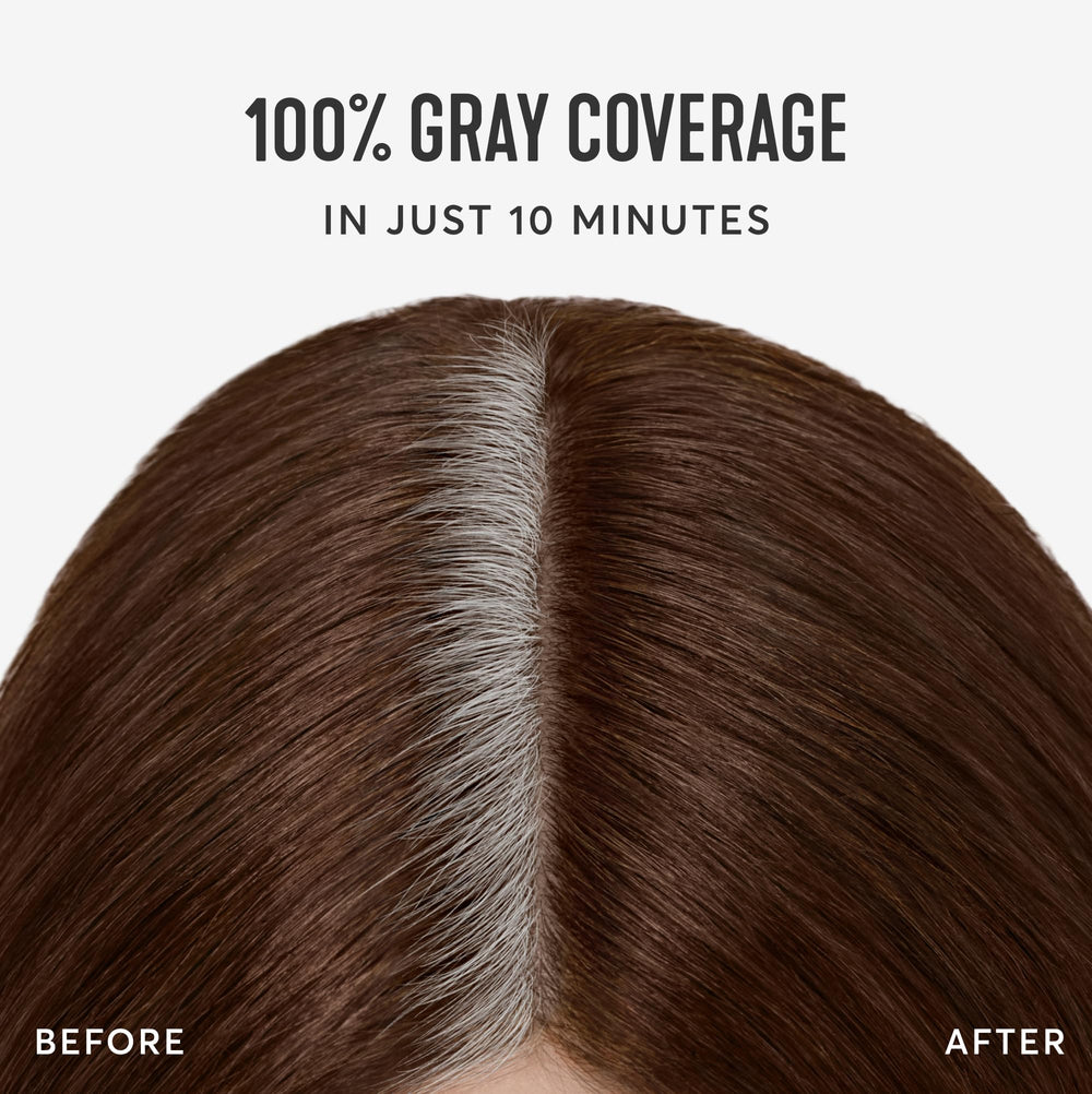 Madison Reed Root Perfection 6G cream formula provides ammonia-free gray blending.