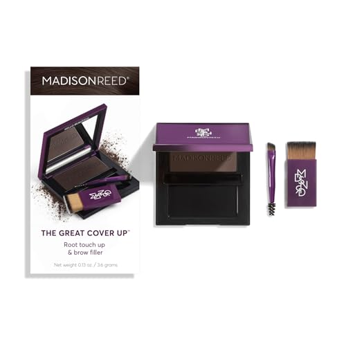 Madison Reed Root Touch Up Brow Filler travel case keeps powder protected on the go.