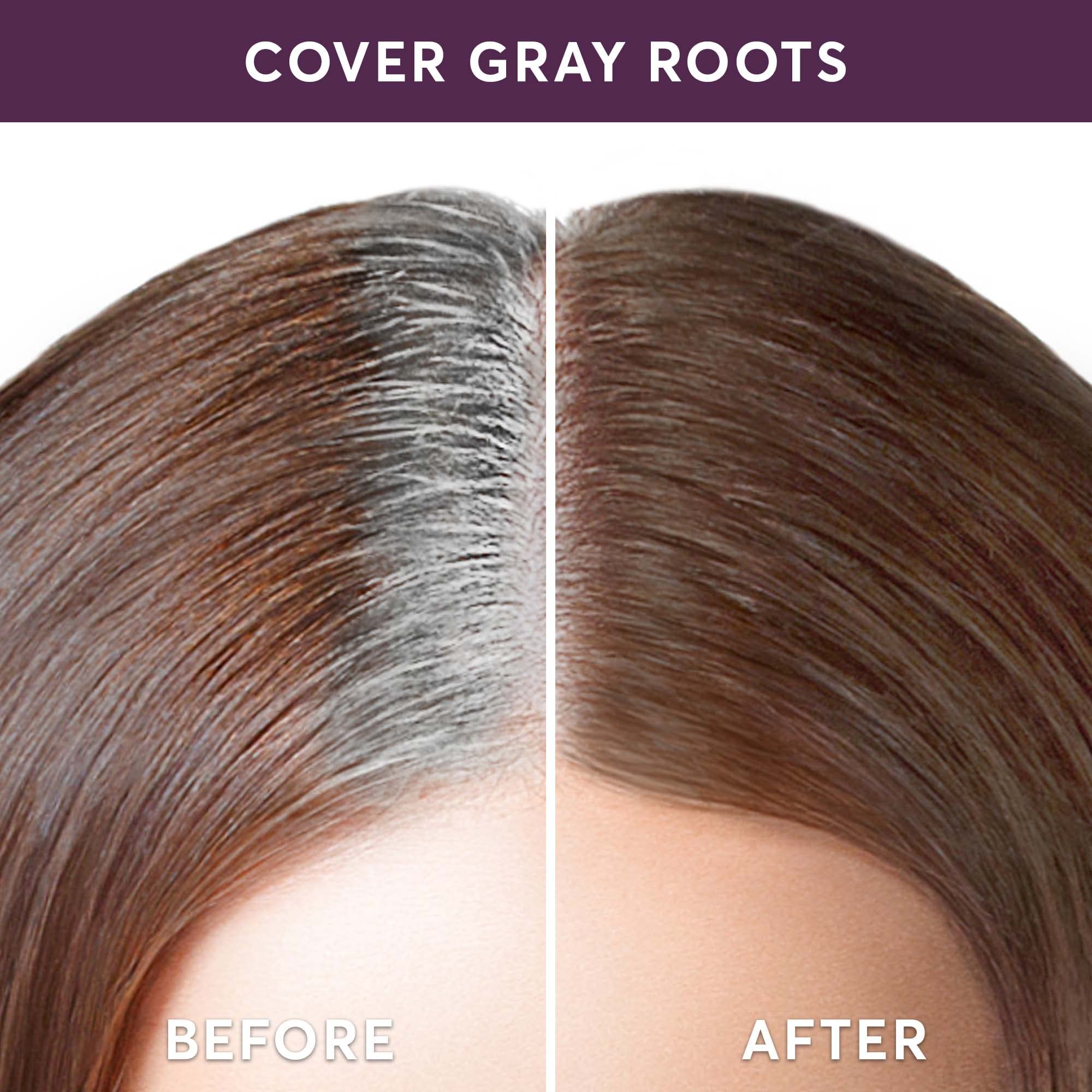 Two brushes shown for precise brow shaping with Madison Reed Root Touch Up.