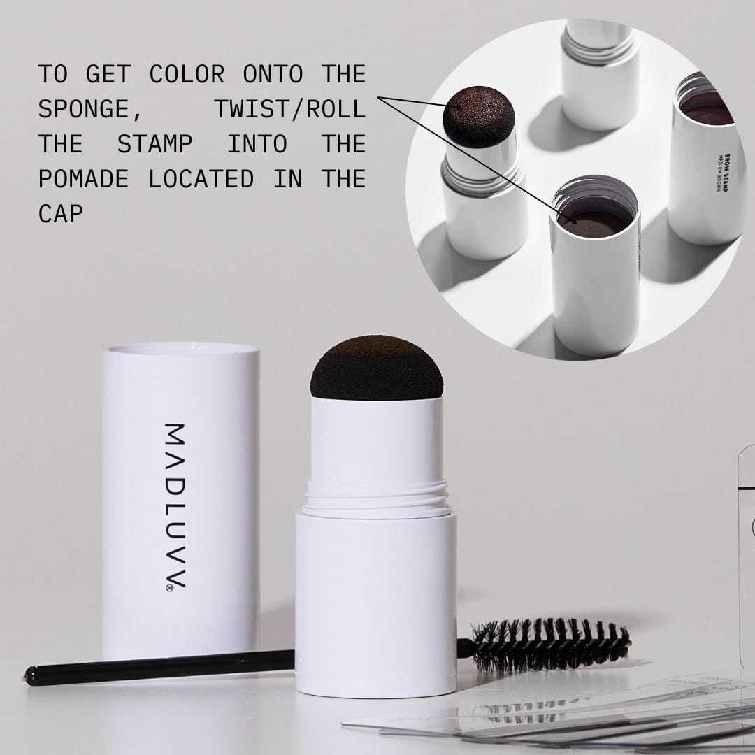 MADLUV Medium Brown shade suits versatile brow colors