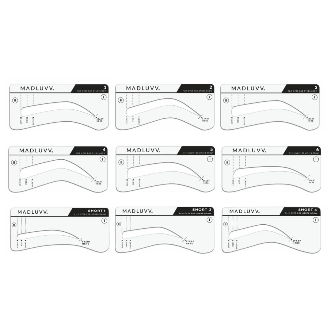 MADLUVV Brow Spoolie included for blending and grooming