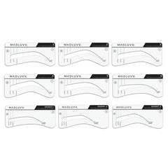 MADLUVV pigment cap releases color for precise brow placement.
