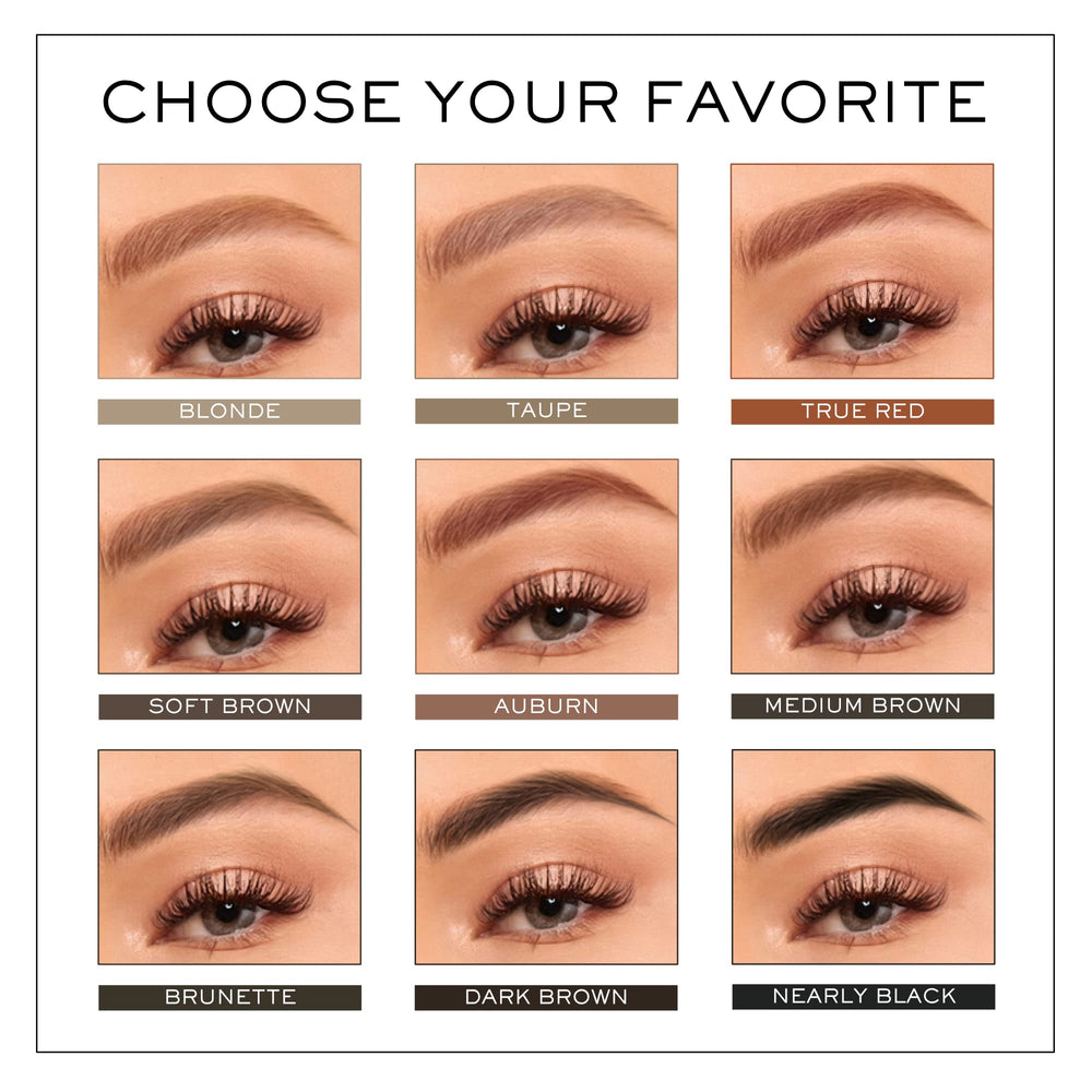 MADLUVV Brow Stamp Matte Finish provides a natural look