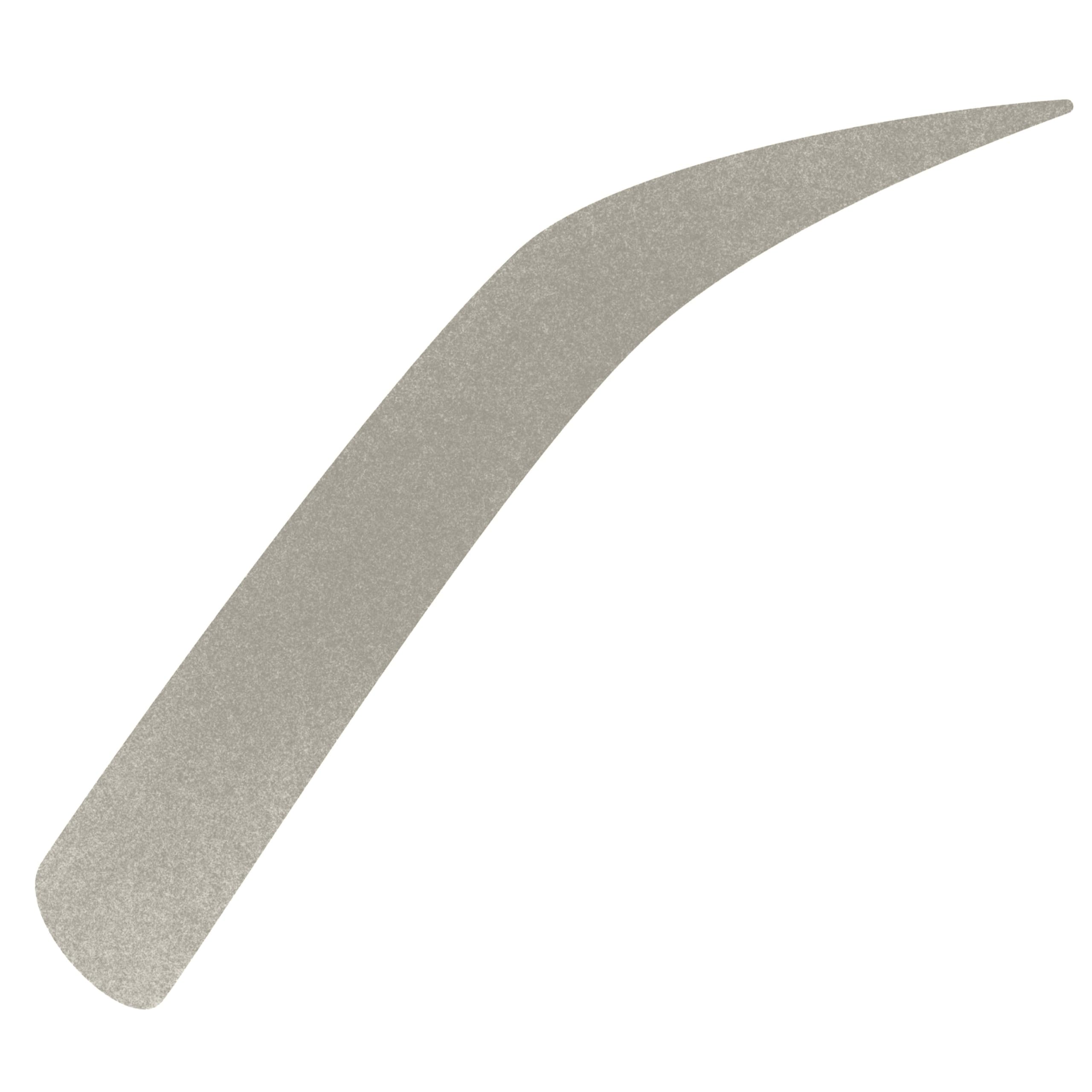 MADLUVV Brow Stamp Refill Light Grey targets hairline with seamless coverage.