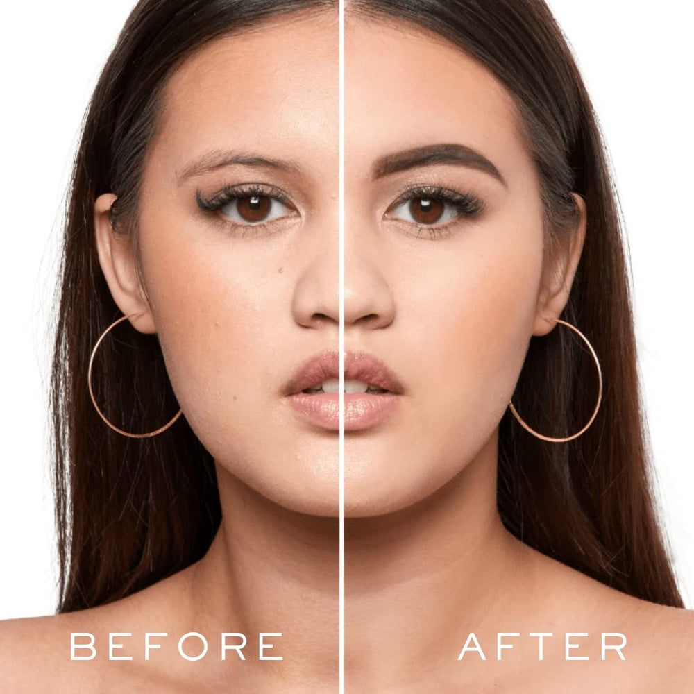 MADLUVV nine brow stencils laid out for natural shaping