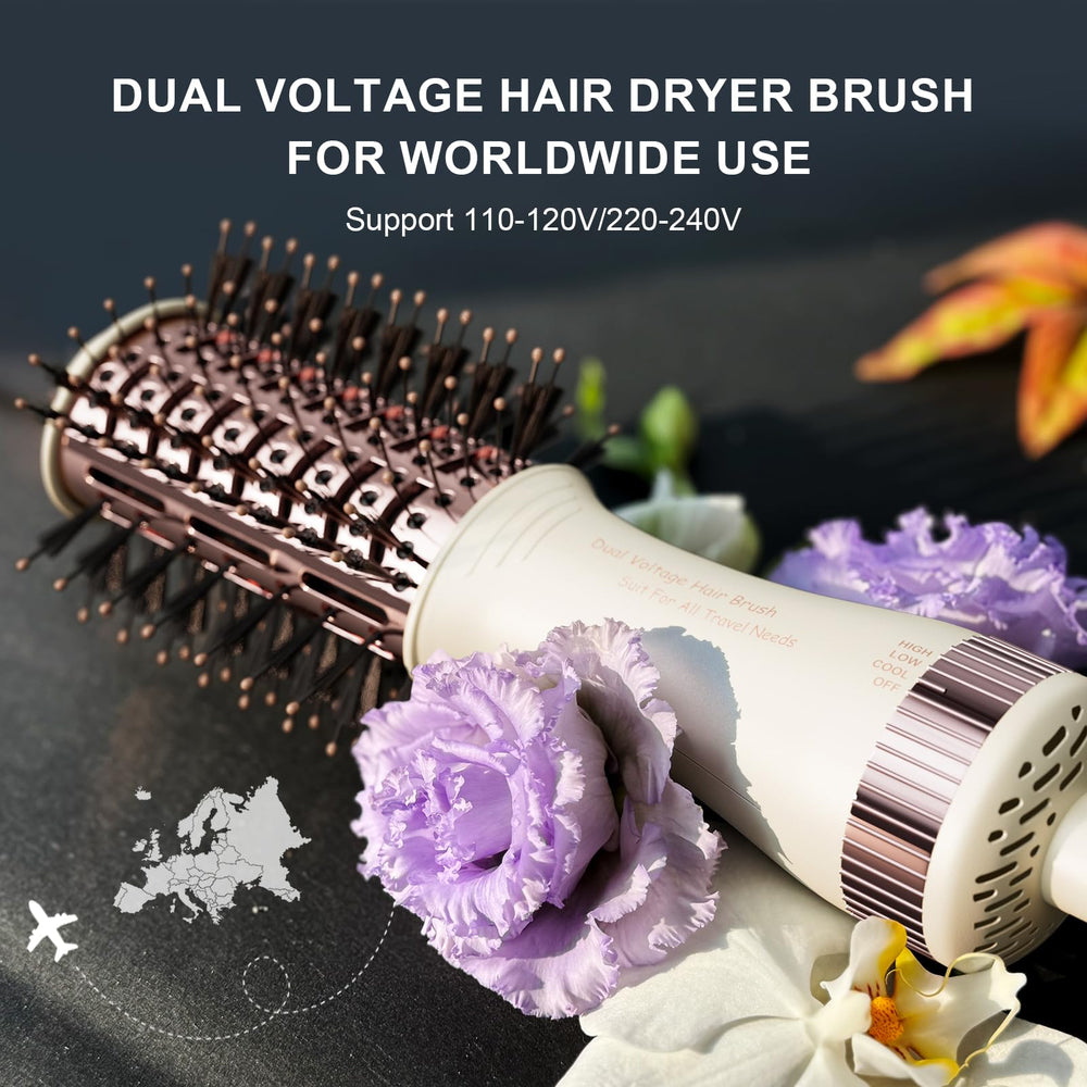 Madremía 4-in-1 styling tool showcasing versatile styling on the go