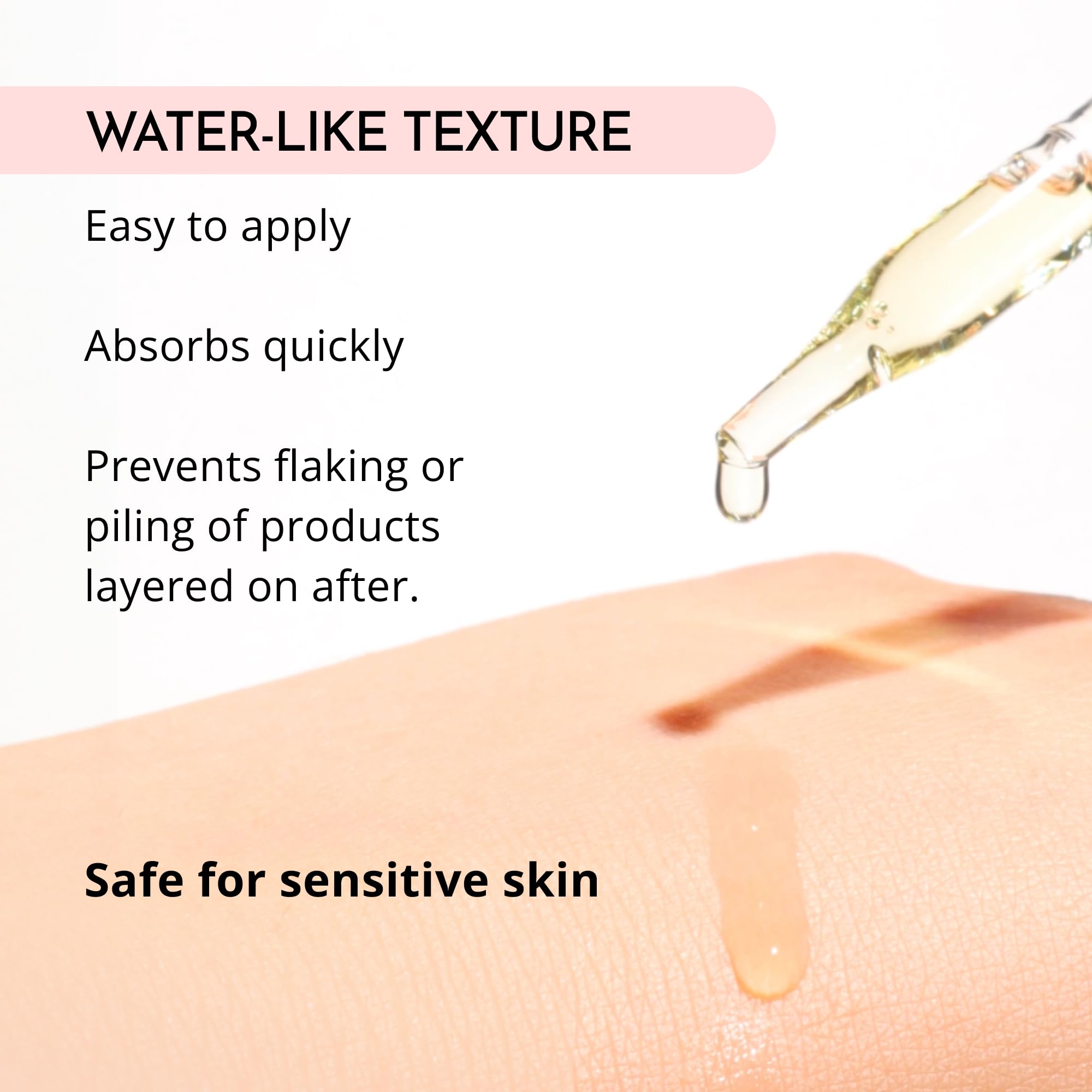 MAELOVE Glow Maker USA-made claim shown alongside a clean beauty aesthetic.
