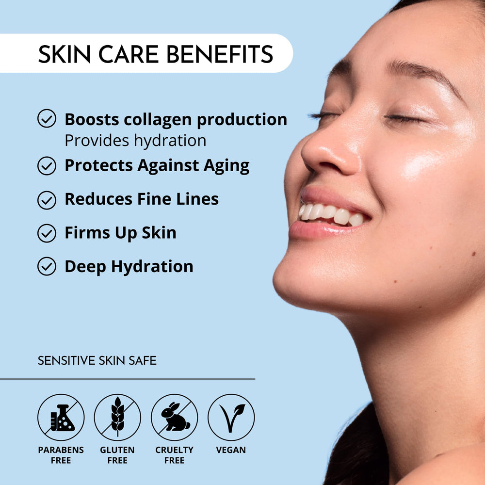 MAELOVE hyaluronic acid boost drops emphasize deep hydration.