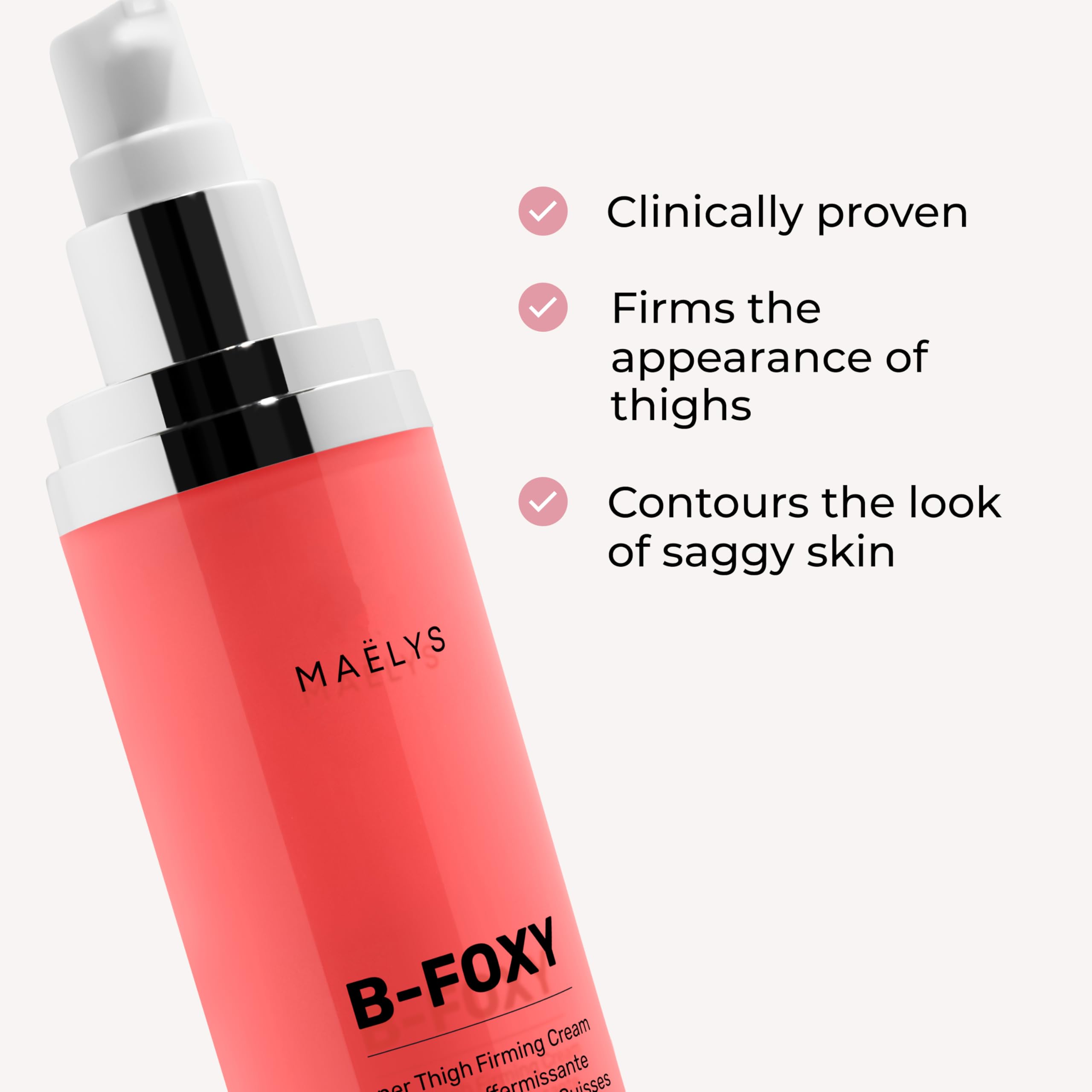 MAËLYS B-FOXY microalgae ingredient highlight supporting firmer-looking skin.