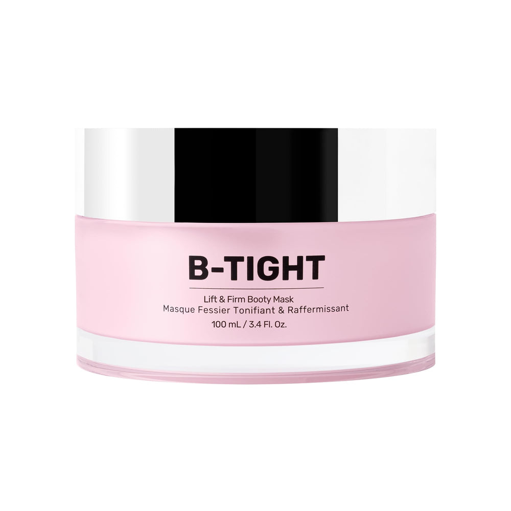 MAËLYS B-TIGHT booty mask jar close-up for smooth, firmer-looking skin