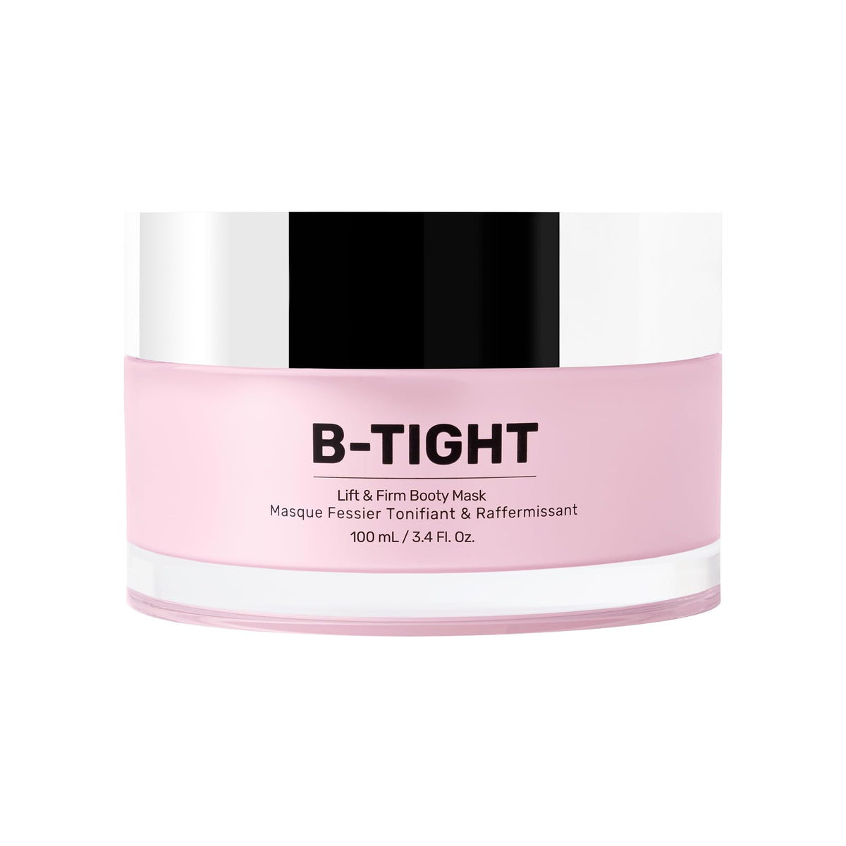 MAËLYS B-TIGHT booty mask jar close-up for smooth, firmer-looking skin