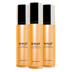 Maëlys B-FLAT packaging front shows three-pack belly care set