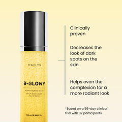 Close-up of the MAËLYS B-GLOWY pump for easy application