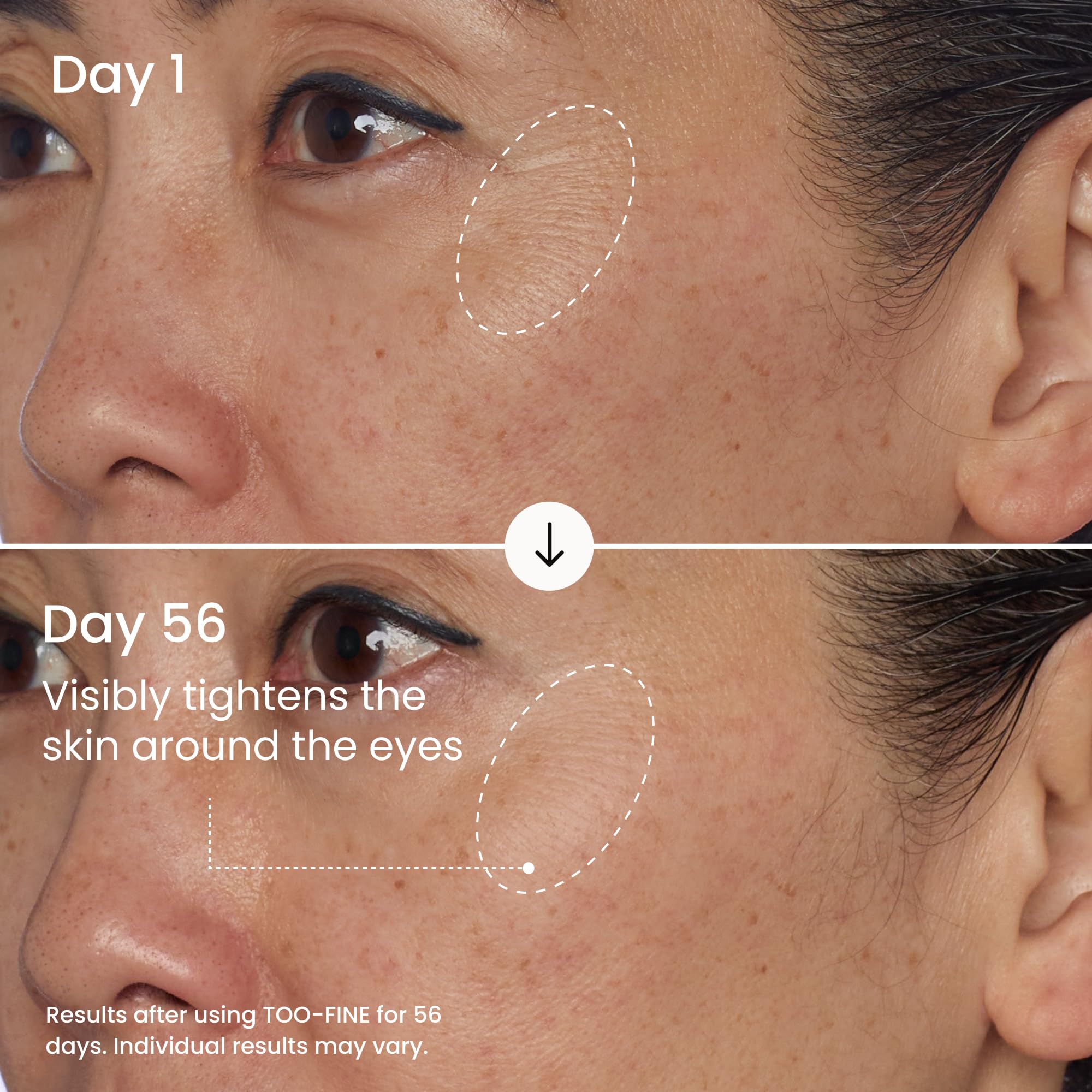 Maelys Too-Fine serum with glaucine highlights firming potential.