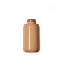 MAEPEOR Matte Blush Stick Bronze Glow swatch on cheek