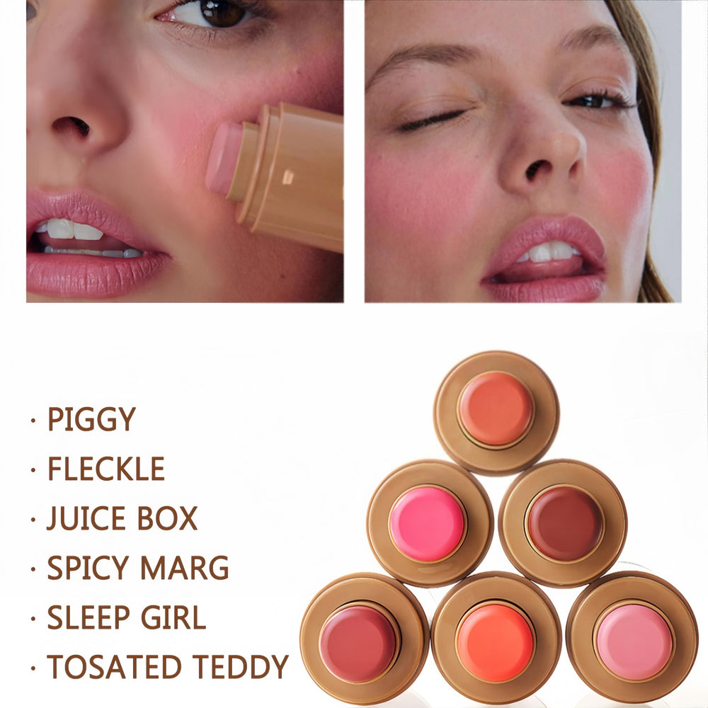 MAEPEOR Matte Blush Stick blended for natural glow