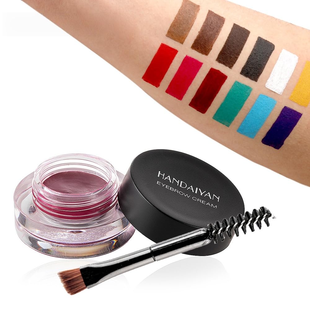 MAEPEOR waterproof eyebrow cream ready for wear test and durability