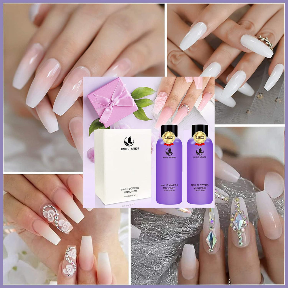 Professional use of Magic Armor acrylic liquid monomer in salons