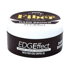 Magic Collection tinted edge control gel in dark brown jar for smooth edge hold