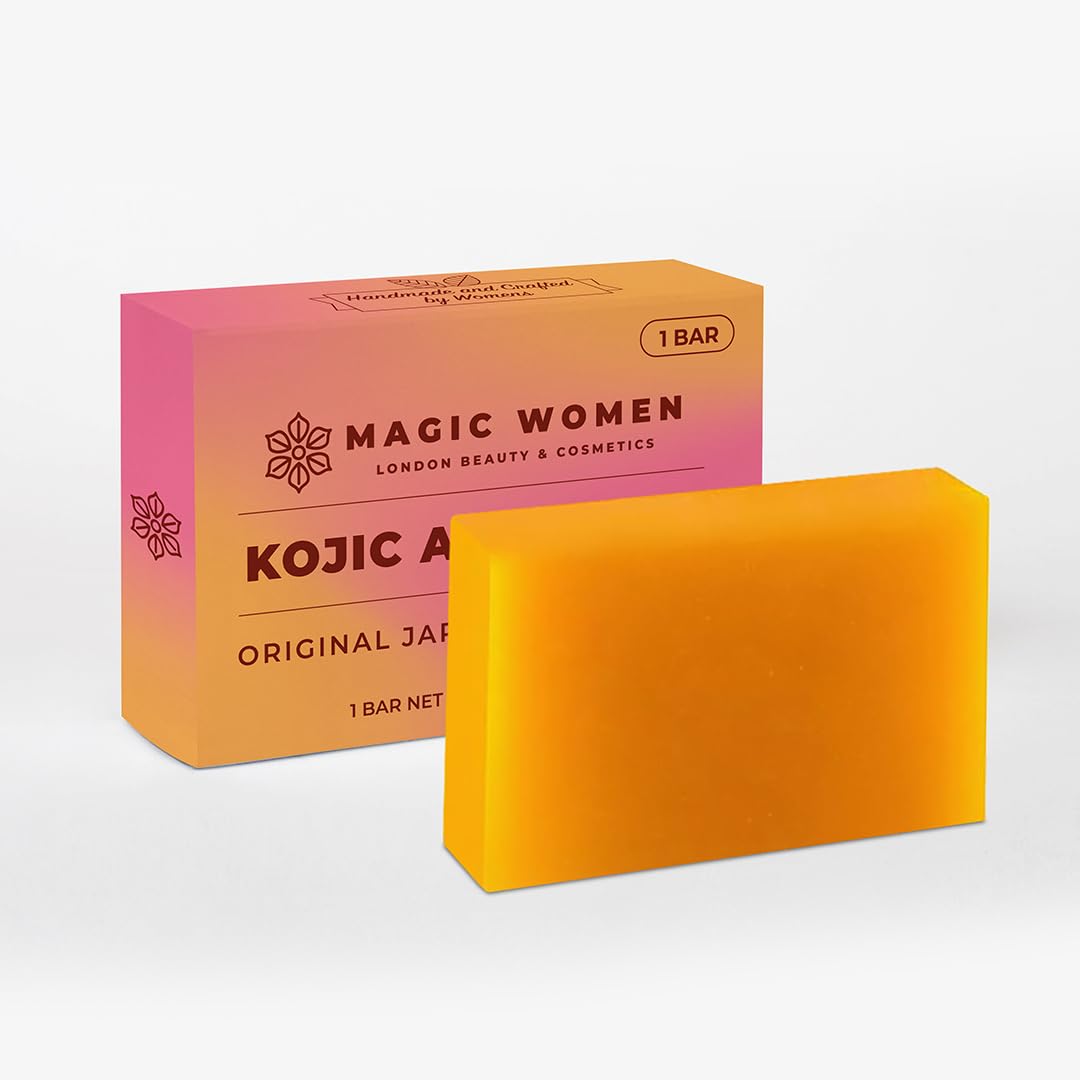 Magic Women Kojic Acid Soap bar for daily cleansing and subtle brightening.