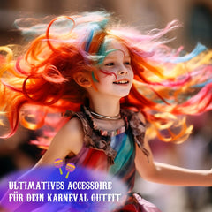 Magicat Hair Chalk Set application demo shows quick, easy color application on hair.