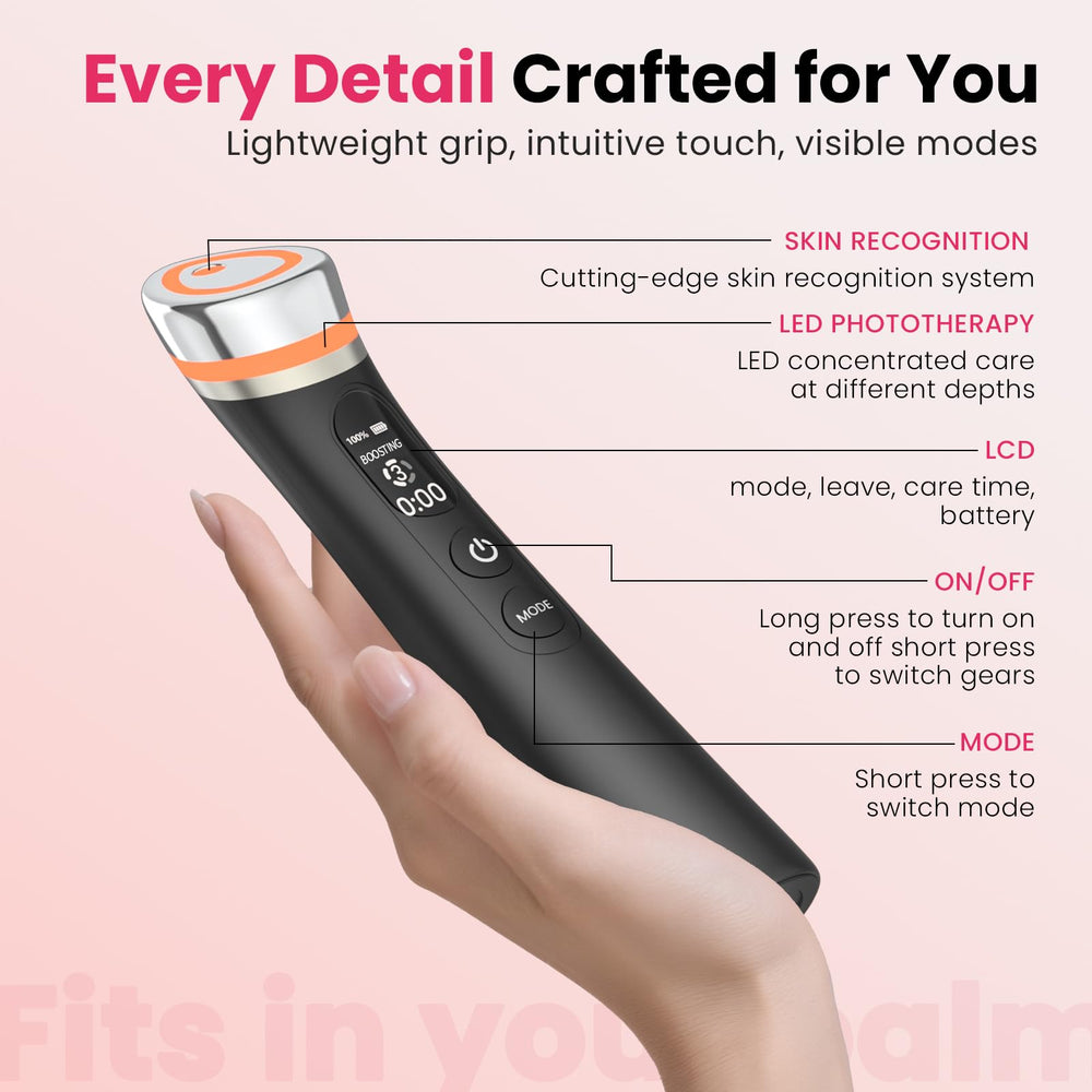 magivol Face Lift Device yellow LED mode for brightening effects.