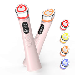 Magivol Face Lift Device front view, pink 8-in-1 spa-ready design for home use.