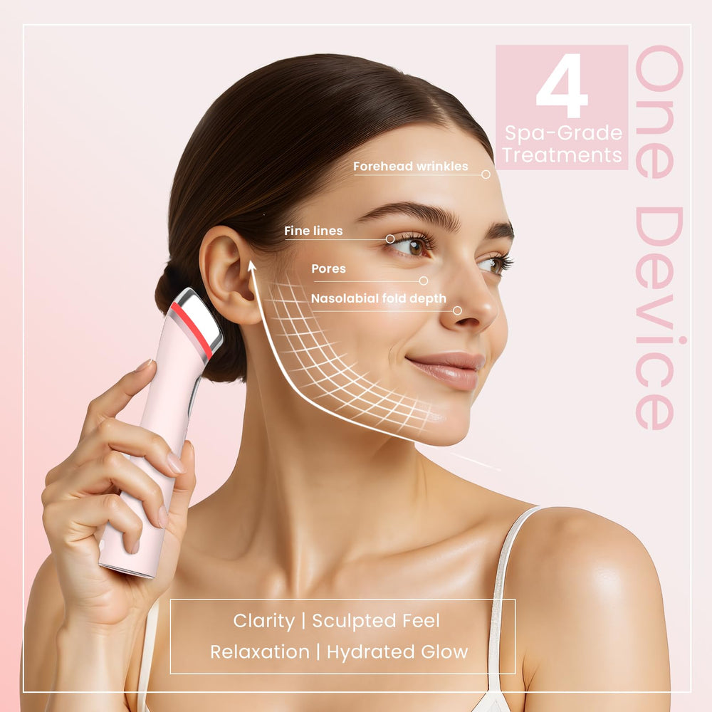 Magivol ergonomic pink design emphasizing slim, portable massager.