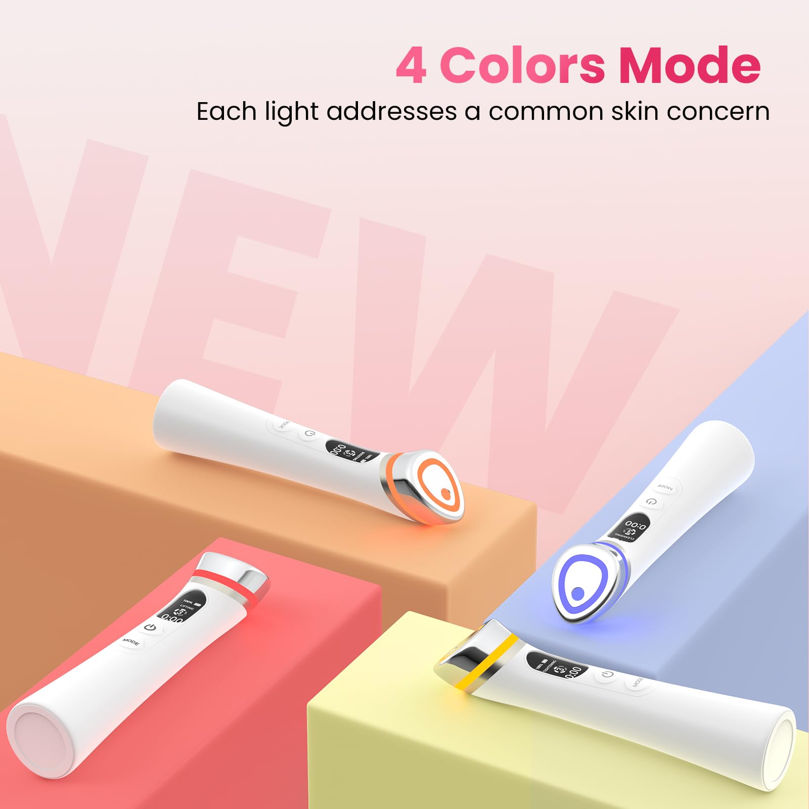 Magivol Face Lift Device demonstrates jawline contouring during use