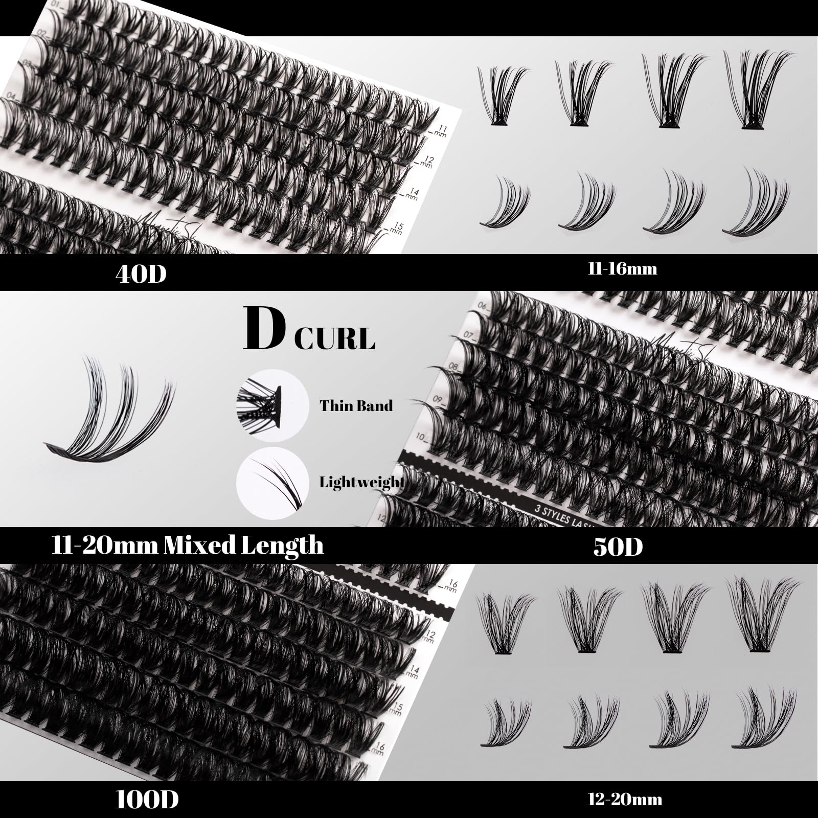 Magnetic SL lash bond and seal showing long-lasting hold for natural look