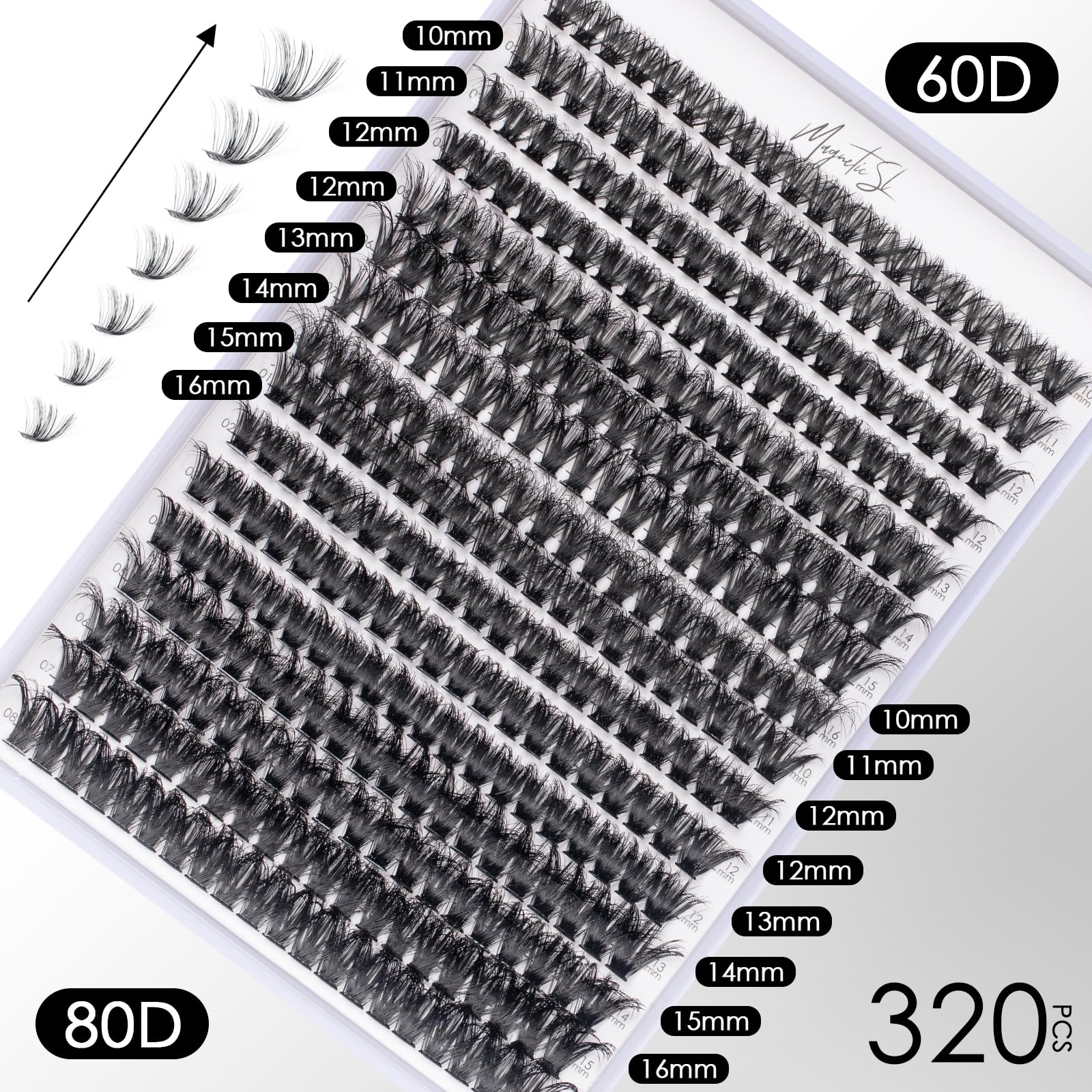 Magnetic SL lash remover for gentle, clean lash removal