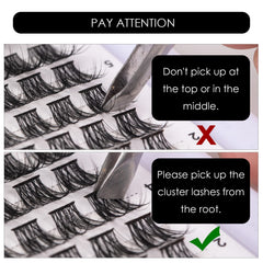 Magnetic SL mixed-length lashes to craft customizable cat-eye looks.