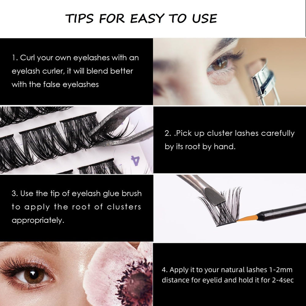 Magnetic SL vegan matte lashes offering lightweight, easy wear.