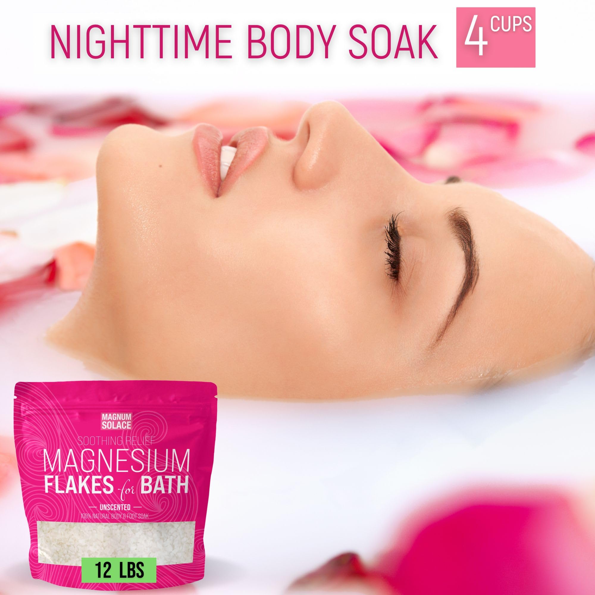 Serene Magnum Solace bath scene ready for a soak