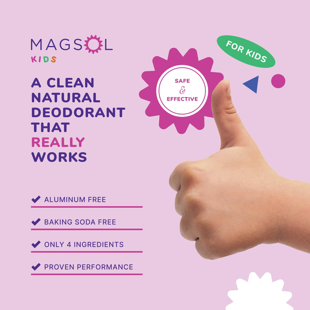 MagSol Organics Enchanted Dreamer underarm application visual for smooth use