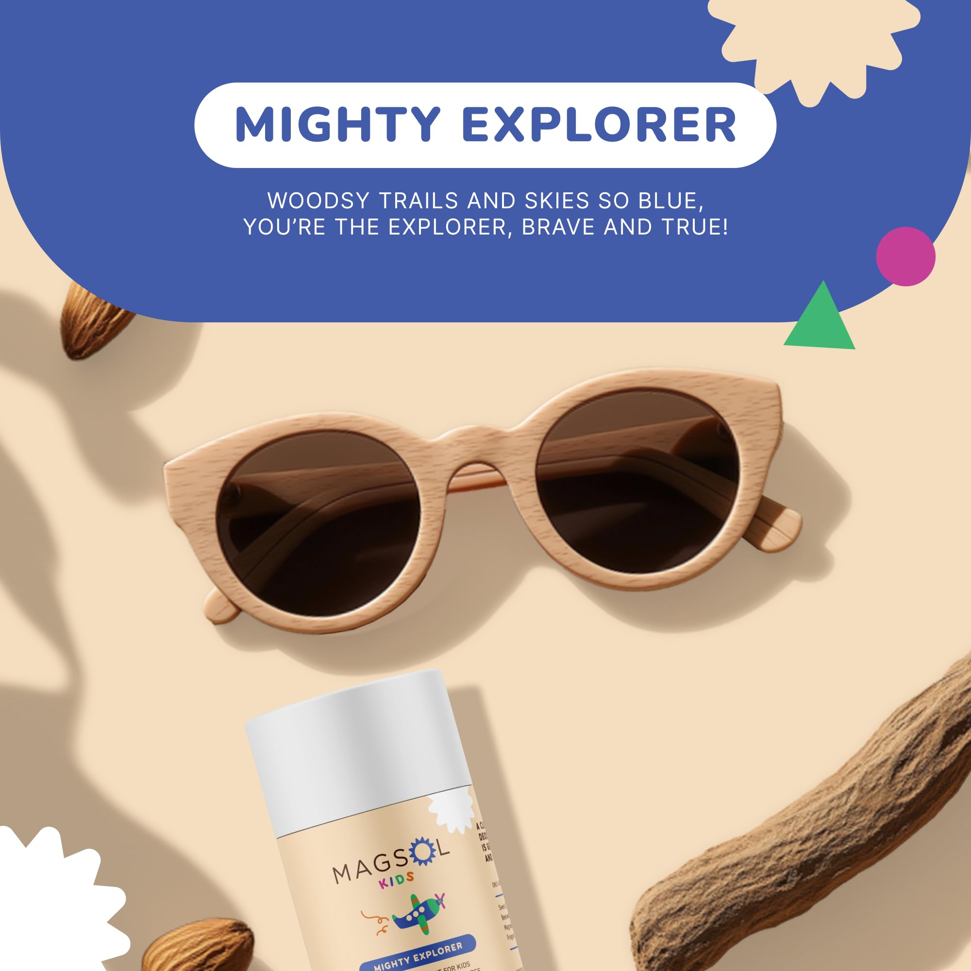 MagSol Organics kid-friendly formula suits active boys with sensitive skin.