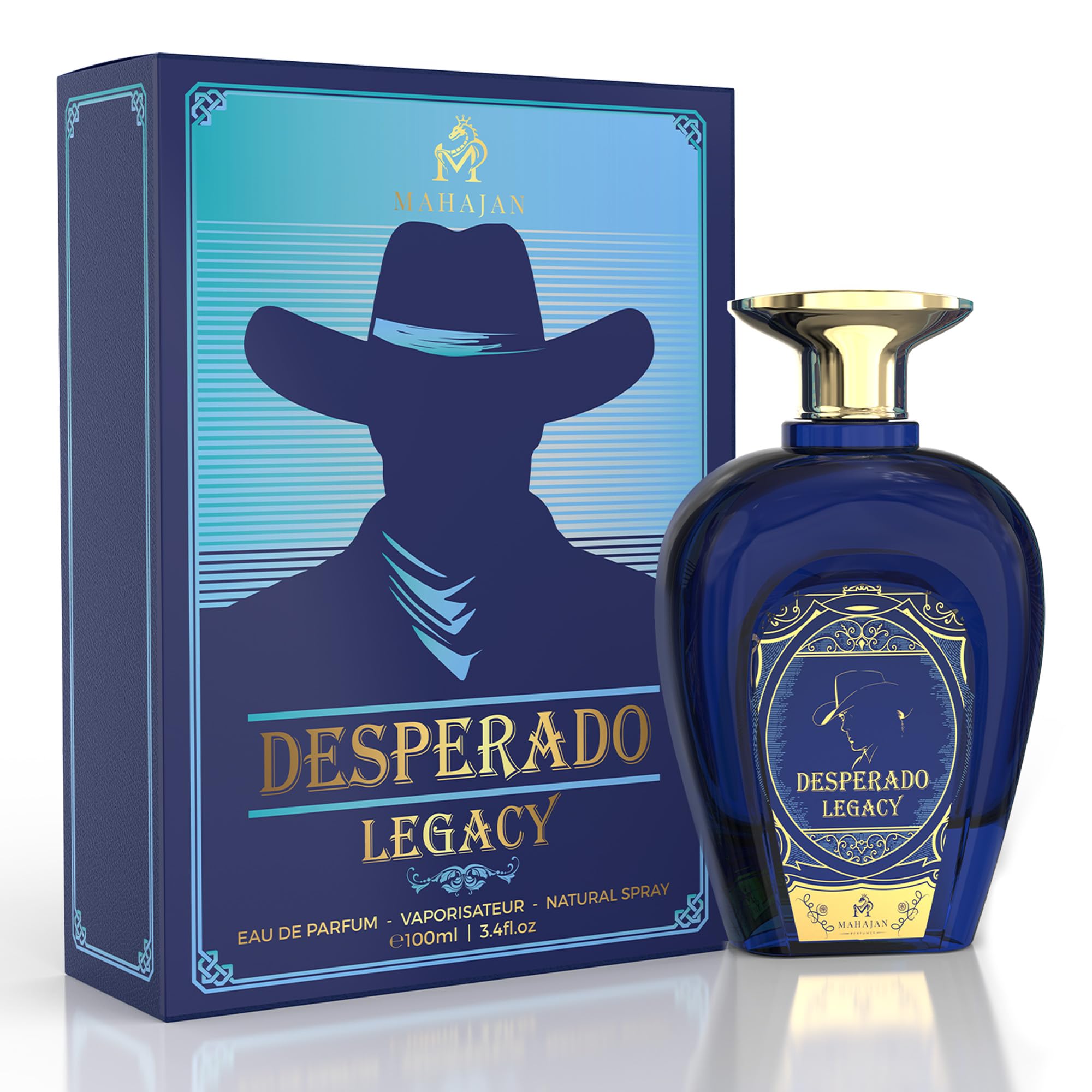 Mahajan Desperado Legacy gift packaging signals luxury present.