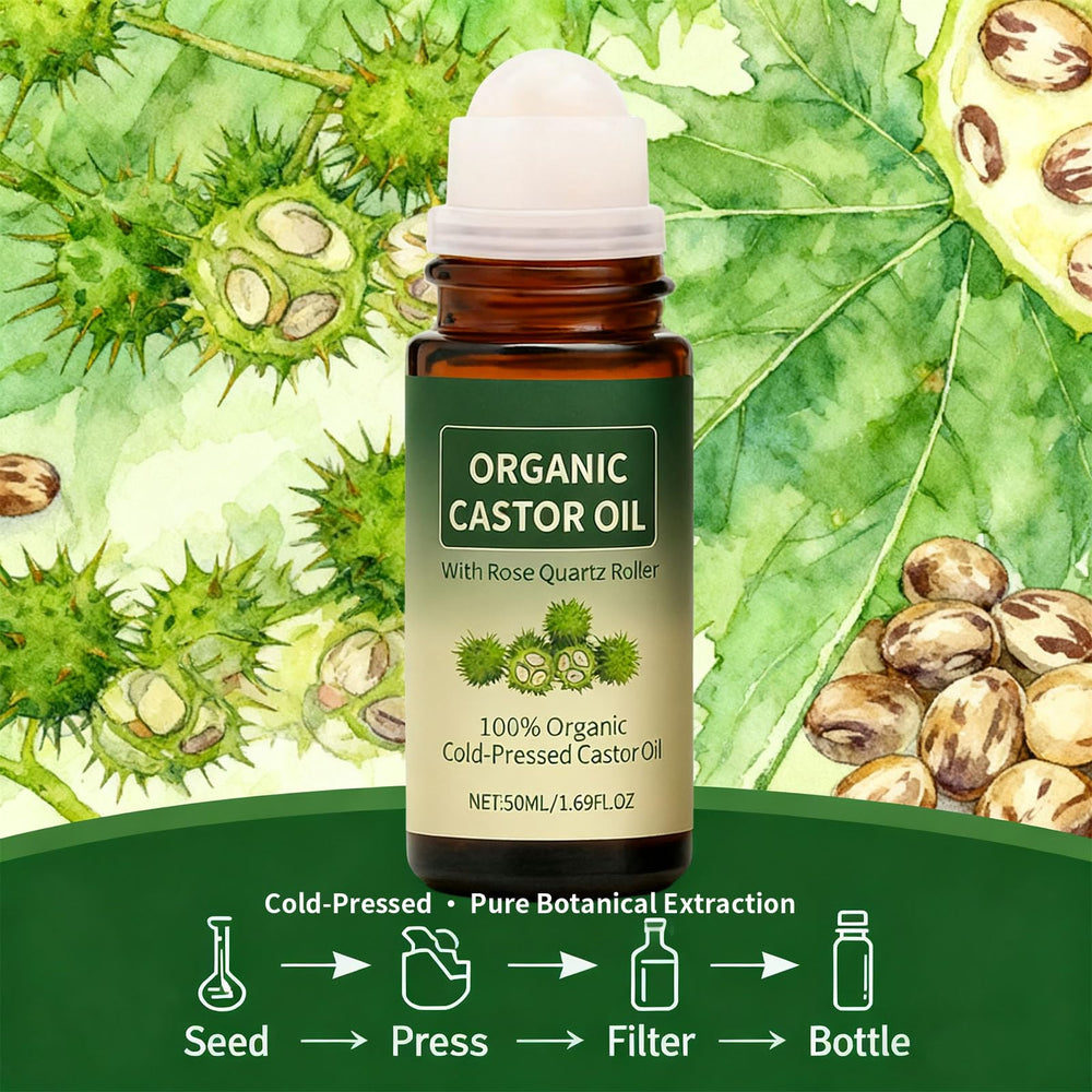 Maidlure amber glass bottle protects oil quality during use