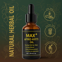Maidlure Max+ Afro Ayiti Oil application-friendly design supports daily massage.