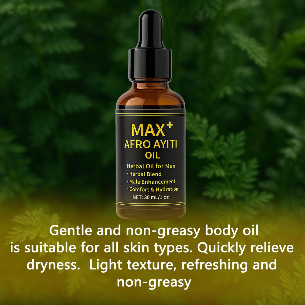 Maidlure Max+ Afro Ayiti Oil suits all skin types with light feel.